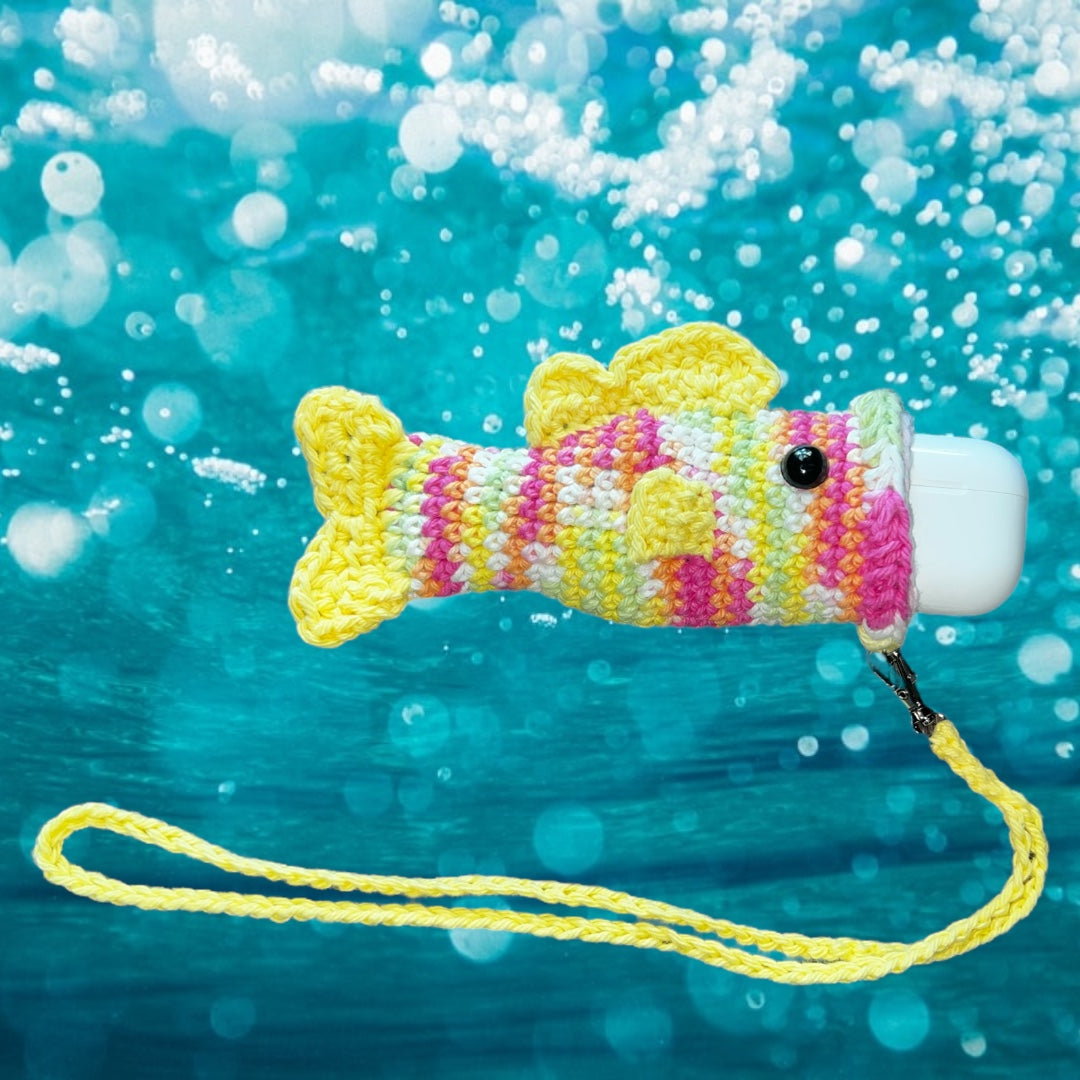 Large Mouth Puff Puff Bass Vape or Air Pod Holder with Lanyard