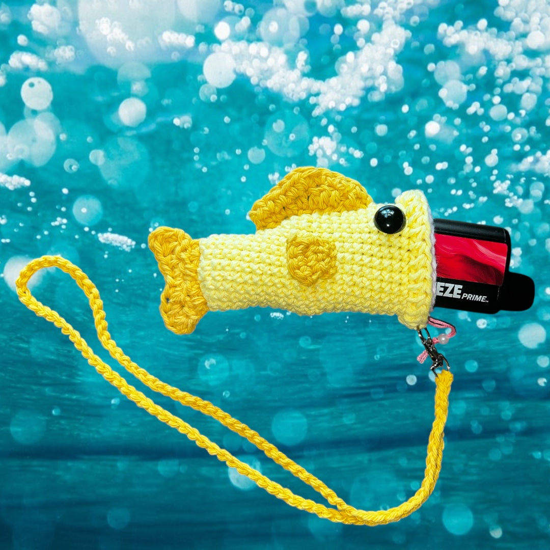 Large Mouth Puff Puff Bass Vape or Air Pod Holder with Lanyard