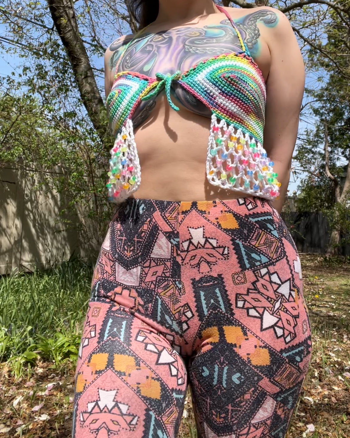 The Rainbow Siren Top