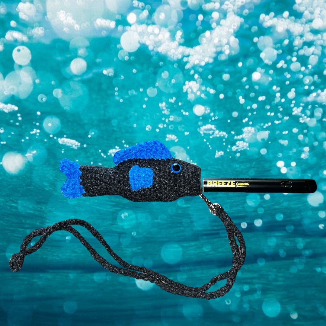 Puff Puff Bass Vape Holder with Lanyard