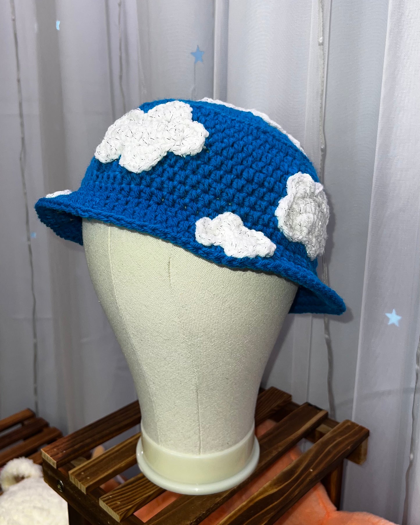 Head in the Clouds Crochet Bucket Hat