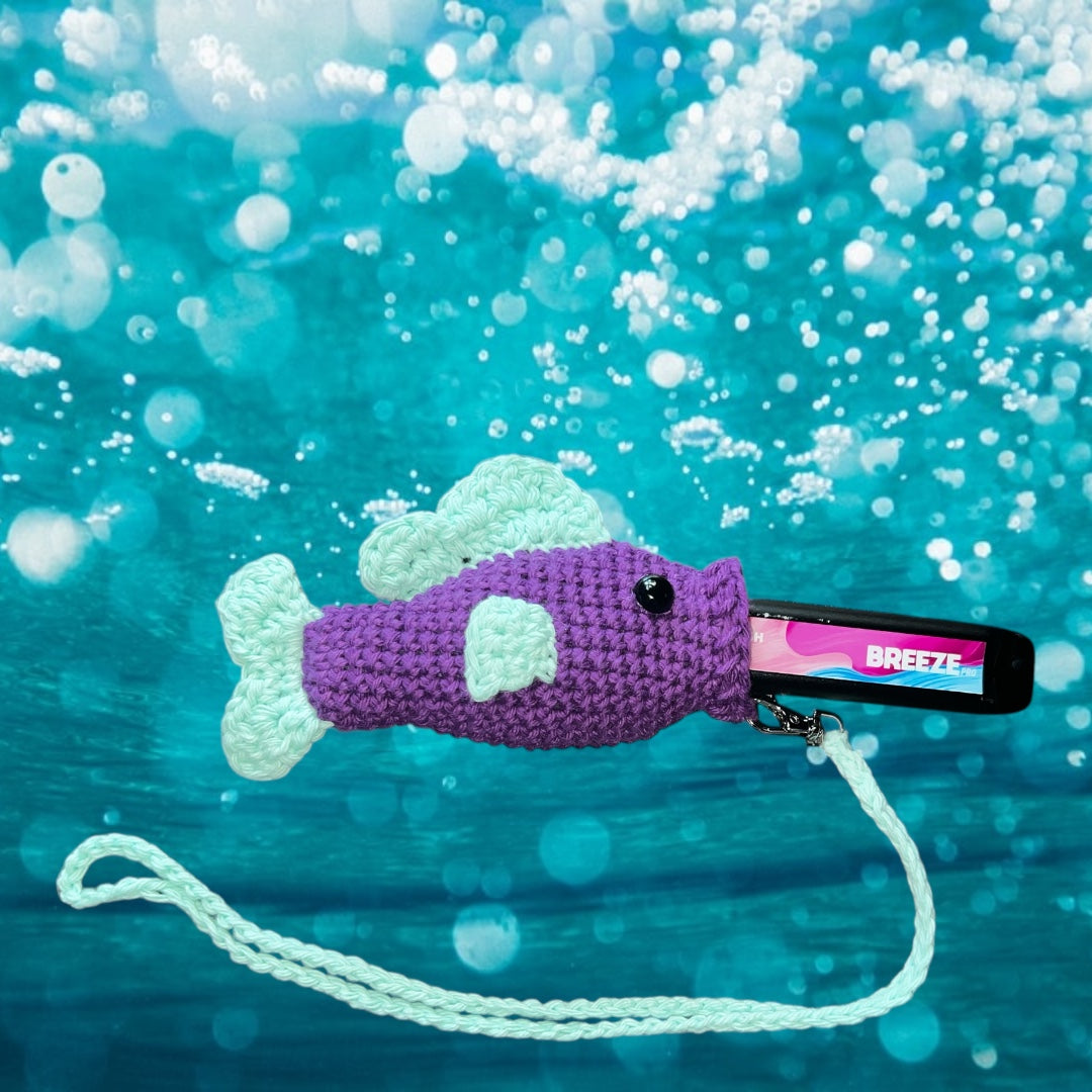 Puff Puff Bass Vape Holder with Lanyard