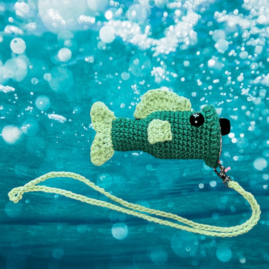Large Mouth Puff Puff Bass Vape or Air Pod Holder with Lanyard