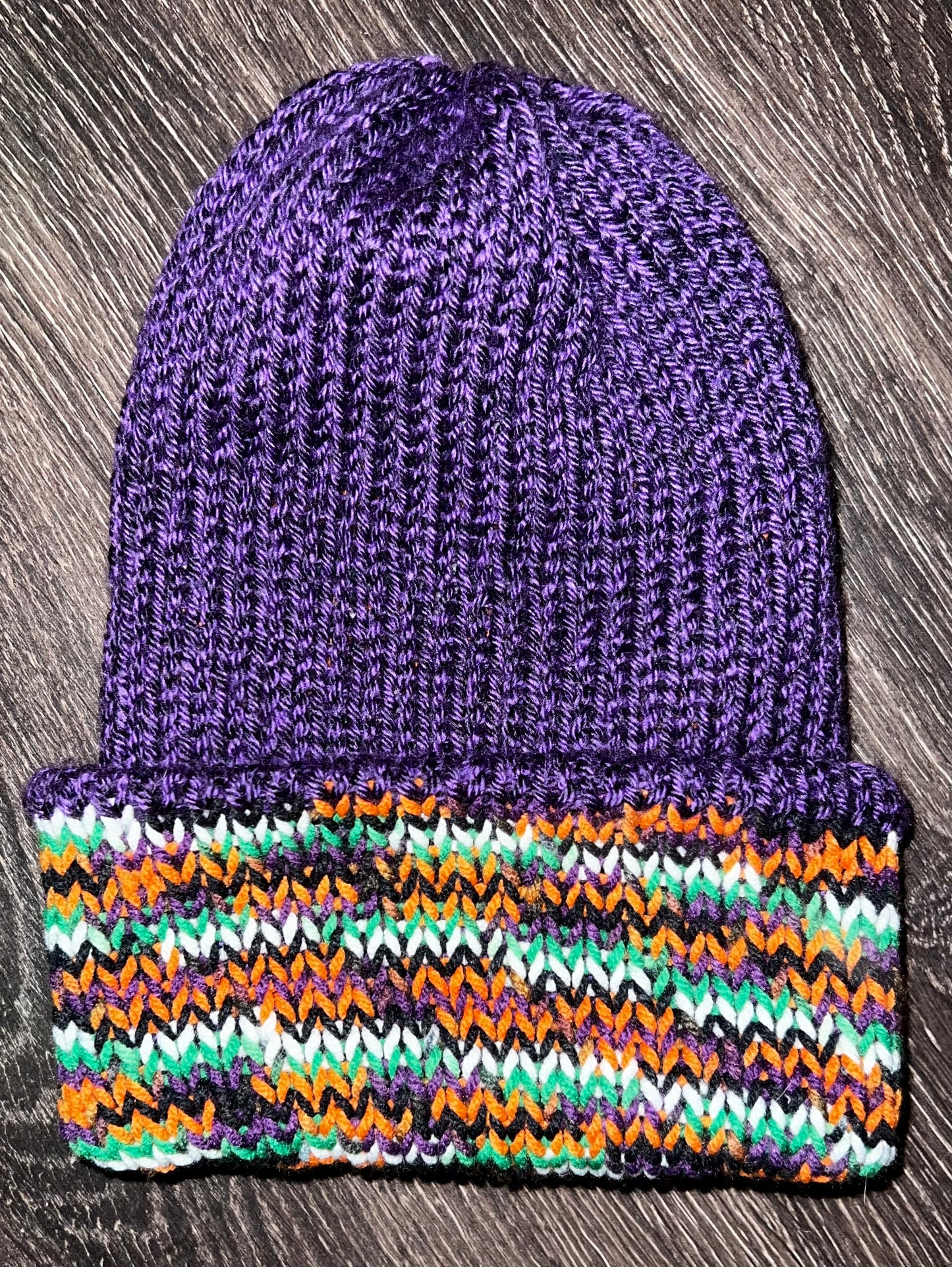 Fitted Halloween Reversible Beanie