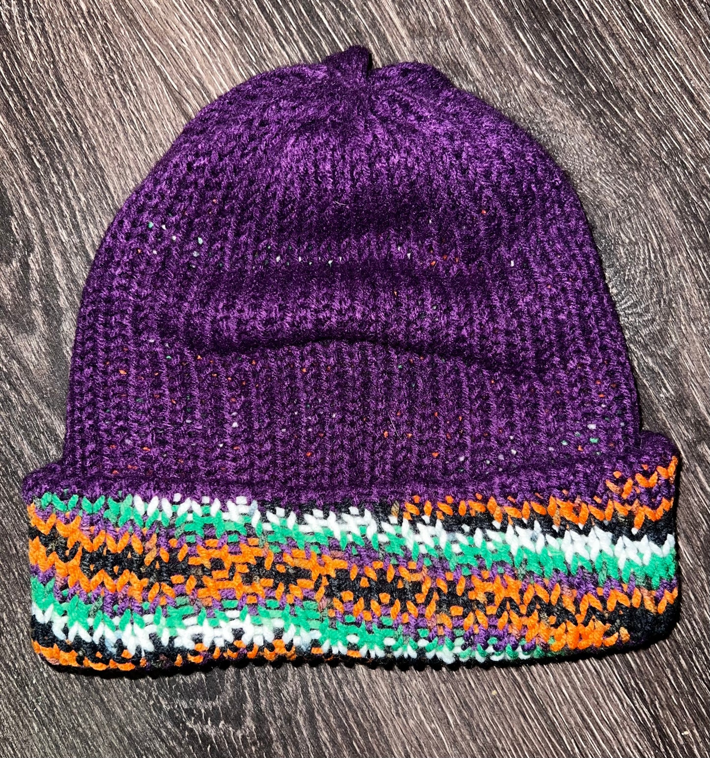 Reversible Slouchy Halloween Beanie