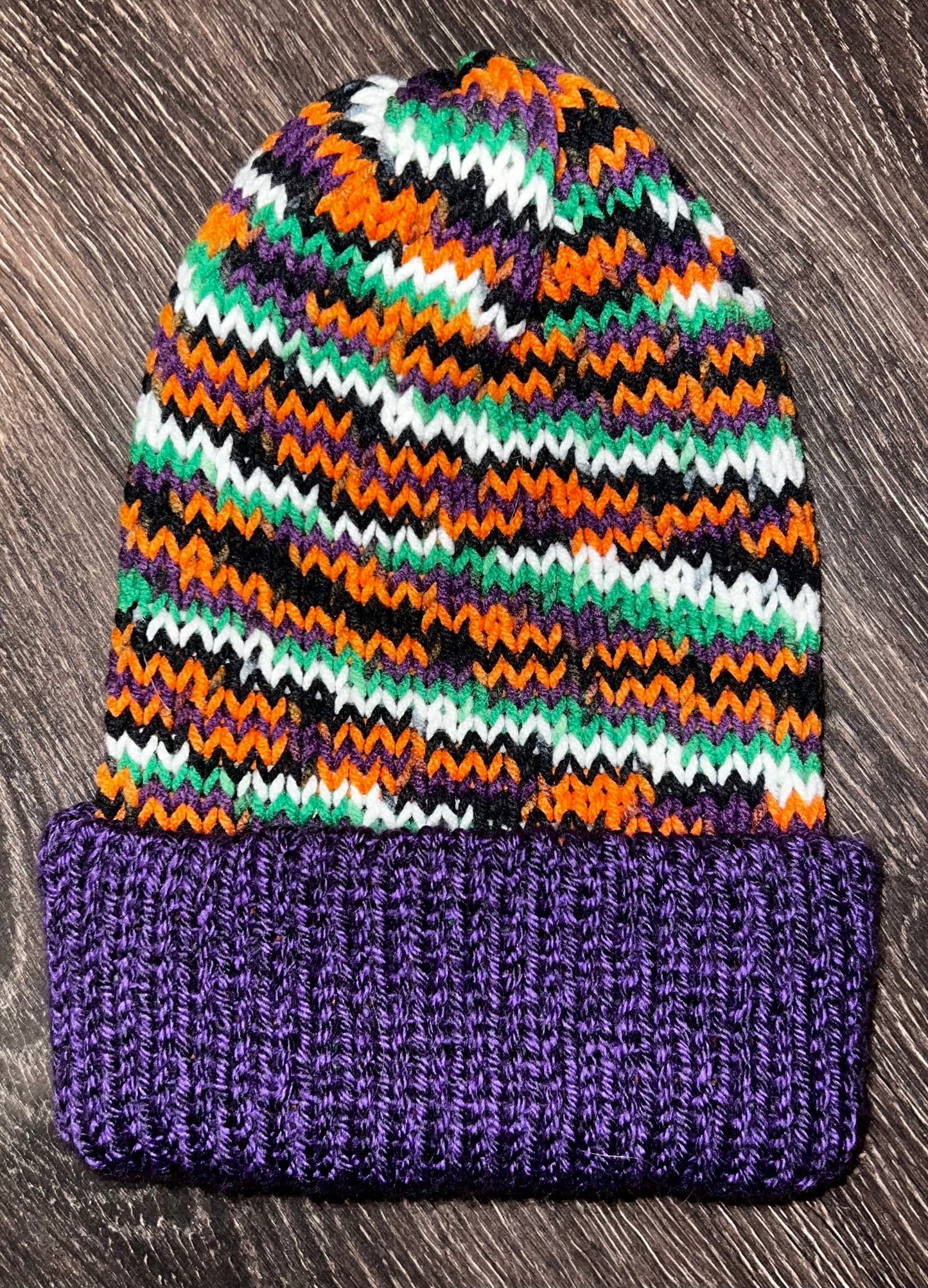 Fitted Halloween Reversible Beanie