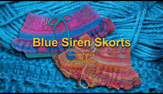 Blue Siren Skort PDF PATTERN