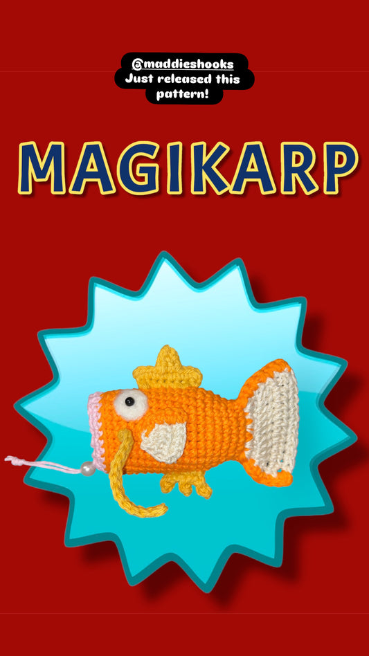 Crochet Magikart Penjamin Pocket / AirPods Case