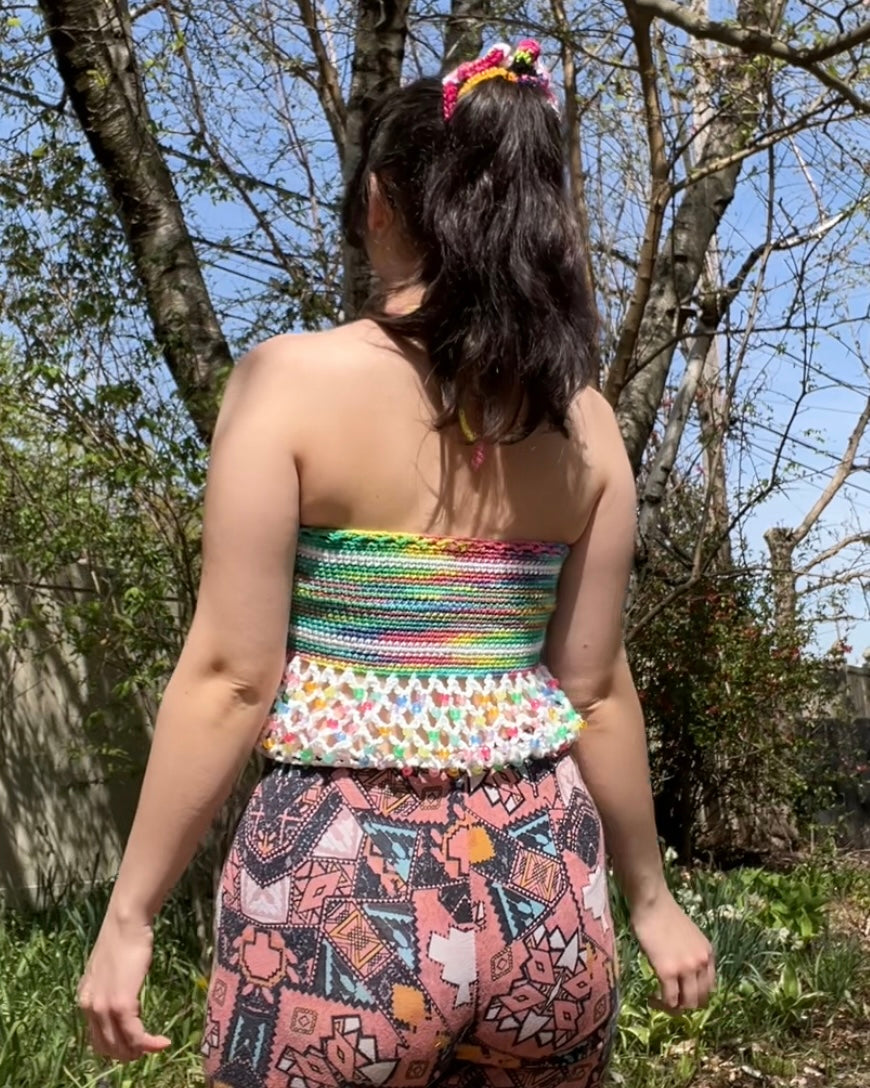 The Rainbow Siren Top