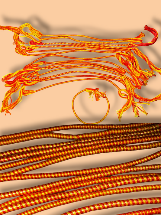 Summery Y2K thread bracelets
