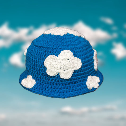 Head in the Clouds Crochet Bucket Hat